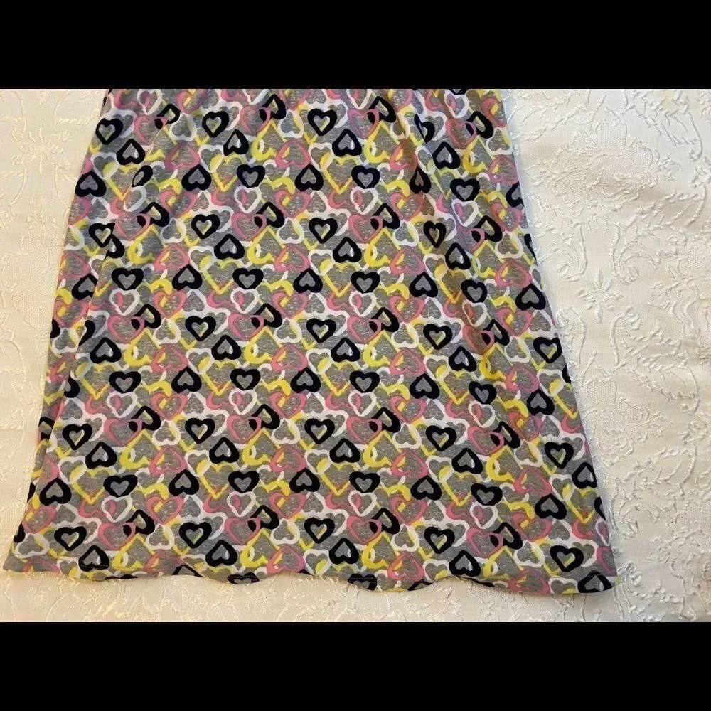 Epic threads Girl size L hearts 💛 dots Dress